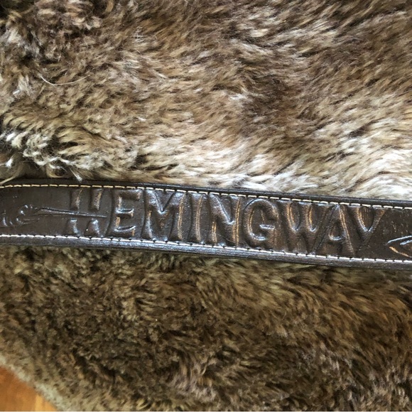 Embossed Hemingway Belt with sailfish & sailboats , beautiful look and feel - Picture 16 of 16